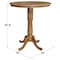 International Concepts Round 36 in Round Top Pedestal Table, 40.9 inH, Pecan, 36 in W, 36 in L, 40.9 in H, Wood, Pecan K59-36RT-6B-2 - alternate 2